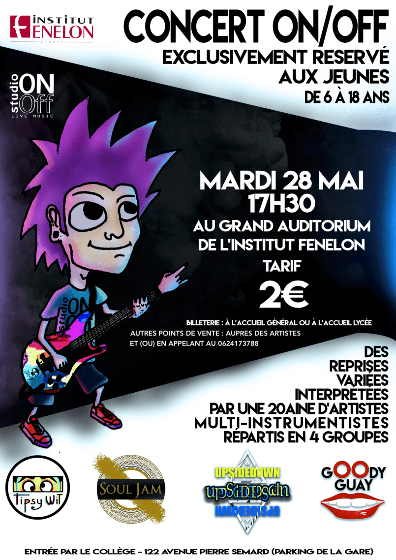 affiche fenelon 2k19 mai on off
